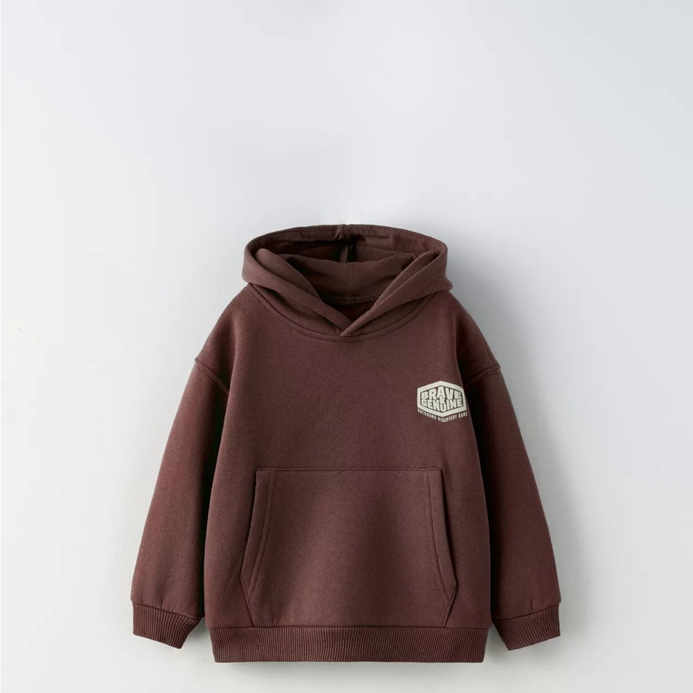 Zara Maroon Hoodie
